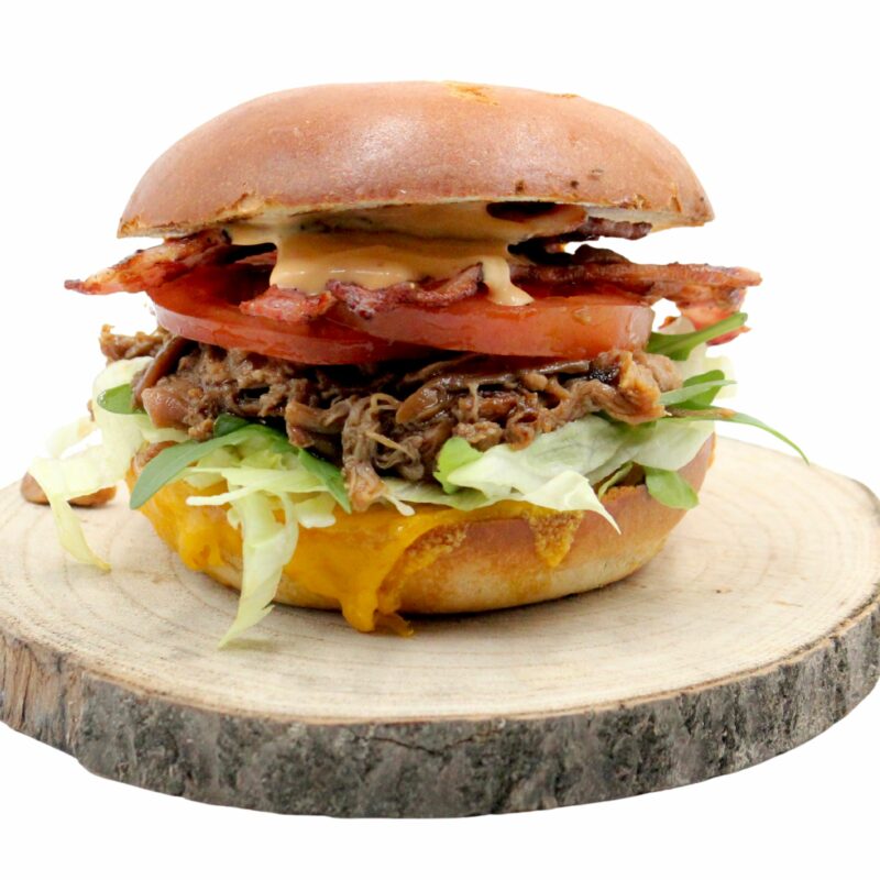 Pulled Chicken Burger