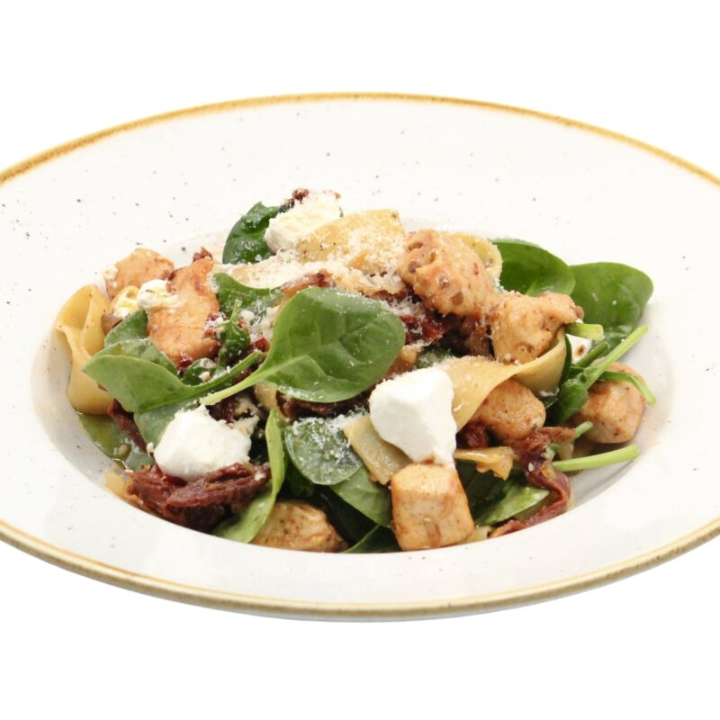 Tagliatelle freschi e pollo