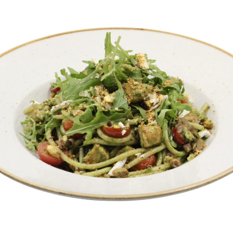 Spaghetti pesto